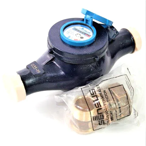 Medidores de Agua Potable 38 MM, Marca Sensus Modelo Ipel Compo Site